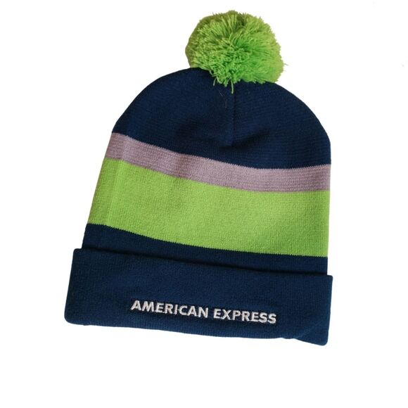 Seattle Seahawks American Express Beanie - Picture 3 of 4